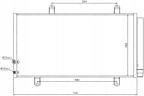 фото №2, Радіаторів кондиціонера toyota camry, lexus es 2.4 3.5i 06-12