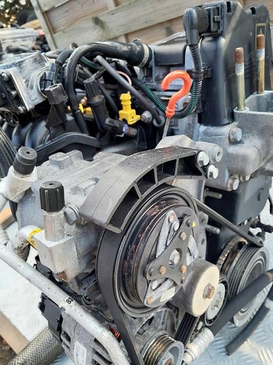 фото №14, Fiat panda 500 punto ii 1.2 8v 60km двигатель комплектный 1.2 бензин 188a4000