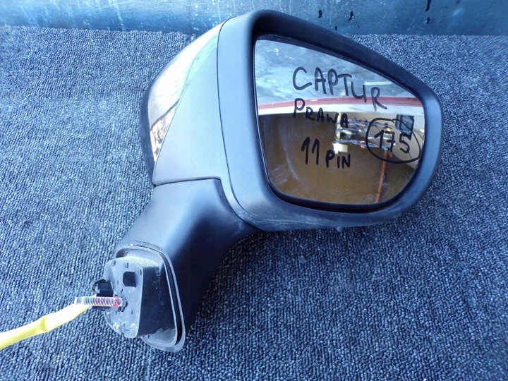фото №10, Зеркало правые renault captur рестайлинг 11 pin eu