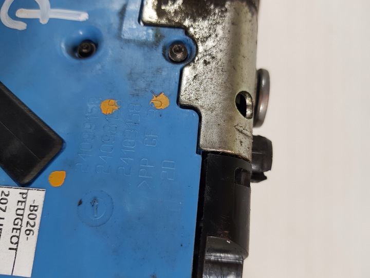 фото №10, Замок двері ручка каркас 24103158 правий зад peugeot 207 рестайлінг hb 5d ezq