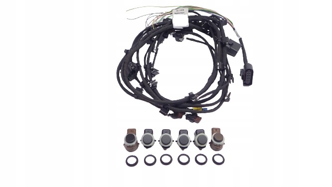 фото №1, Новая жгут 6pdc / защита / радары audi q7 4m0971095aj + датчики + набор