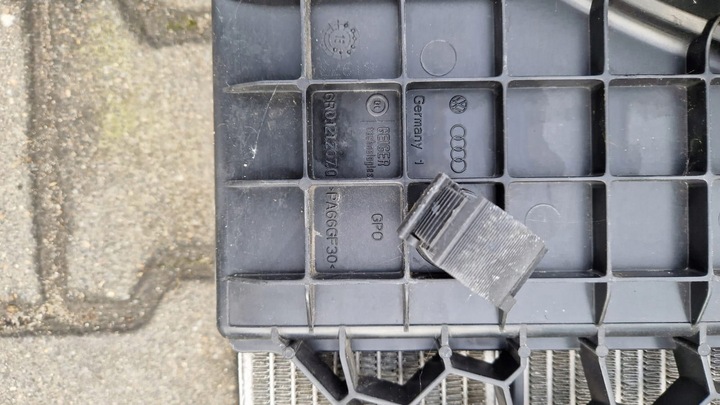 фото №10, Vw polo 6c audi a1 радіатор вентилятор комплект fabia ibiza вода кондиціонер