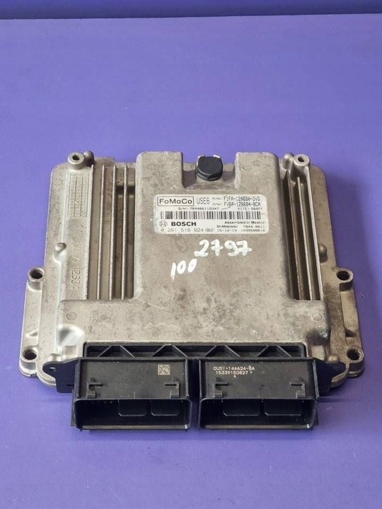 фото №1, Ford focus модуль ecu f1fa-12a650-dvg 0261s16924