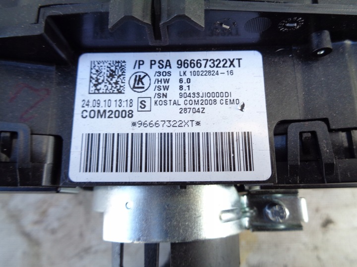 фото №6, Переключатель комбинированный лента peugeot 3008 i t84