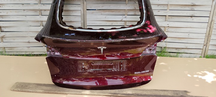 фото №7, Крышка багажника зад задняя tesla модель y 20-24rok оригинал