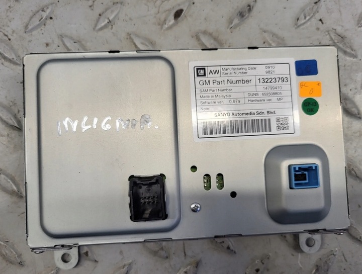 фото №6, Навігація навігація радіо cd панель комплект opel insignia a коричневий