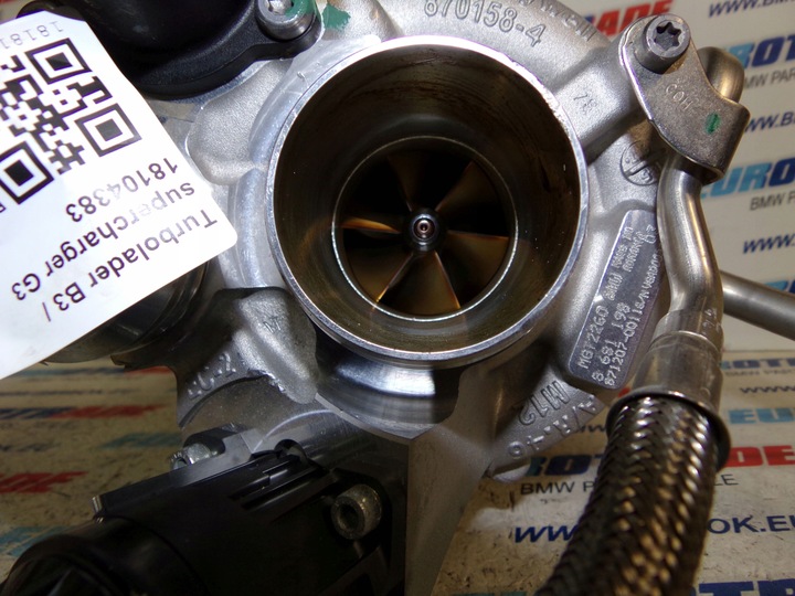 фото №9, Bmw g05 g06 g11 g14 g15 g30 турбонагнетатель комплект 8681198 8485181 5a01d10