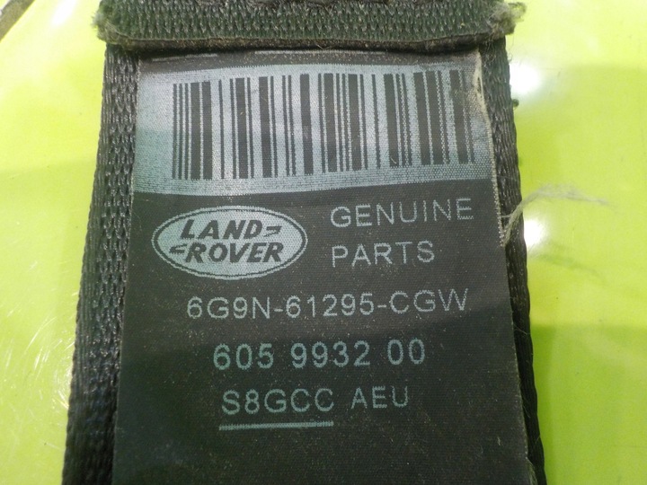фото №5, Land rover freelander ii 07r pas безпеки лівий перед 6g9n-61295-cgw