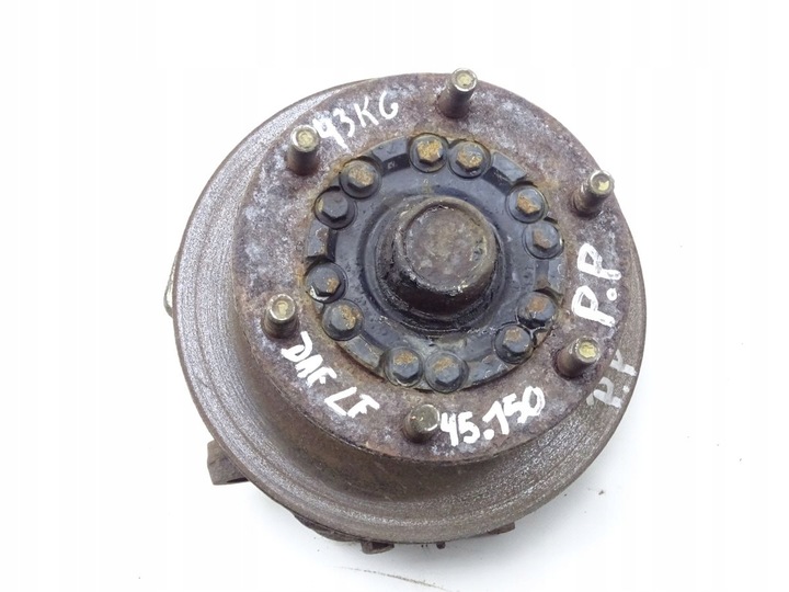 фото №1, Daf lf 45 55 01-13 поворотна опора ступиця правий перед 17,5 6 гвинт