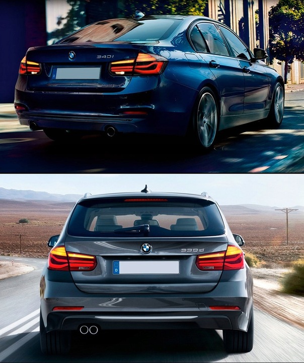 фото №16, Набор задних света автомобильных led do bmw 3 f35 f30 f80 m3 2013-2018