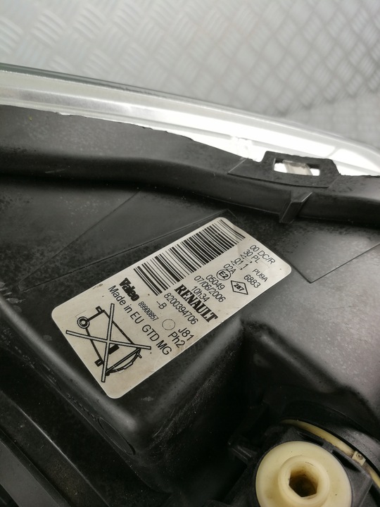 фото №16, Фара лампа ліва лівий права правий перед renault espace iv 4 рестайлінг ксенон