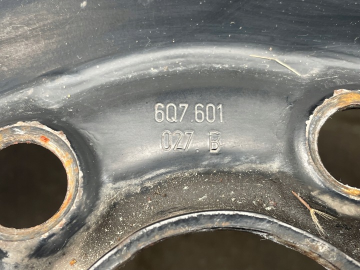 фото №8, Vw skoda диск сталевий 14 et 37 6q7601027b