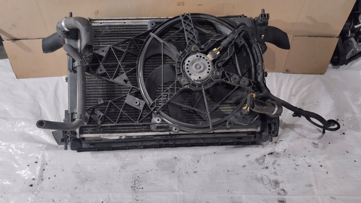 фото №8, Комплект радіатор радіатор вентилятор fiat doblo ii 1.3 jtd m-jet