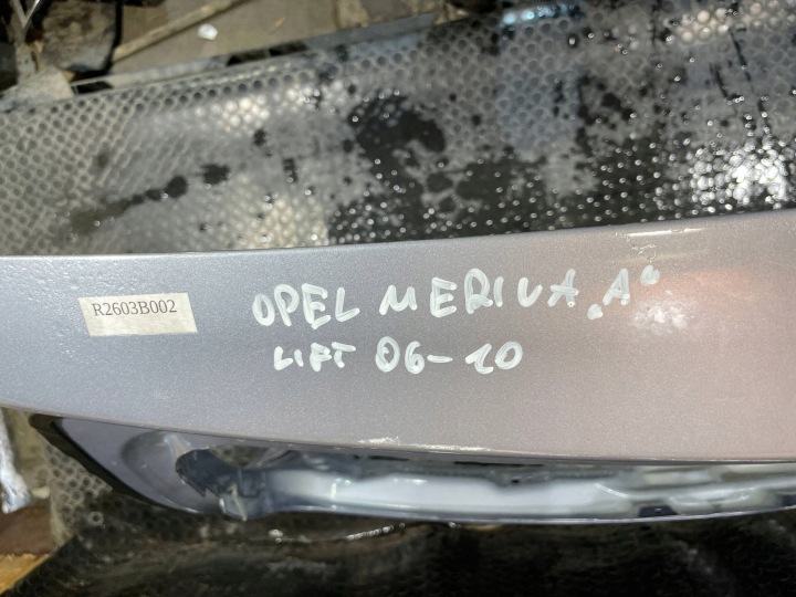 фото №8, Opel meriva i 1 a рестайлинг 05-10 крышка багажника зад задняя