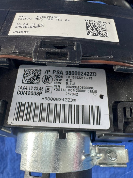 фото №7, Перемикач комбінований citroen ds5 98000242zd 96667245zd