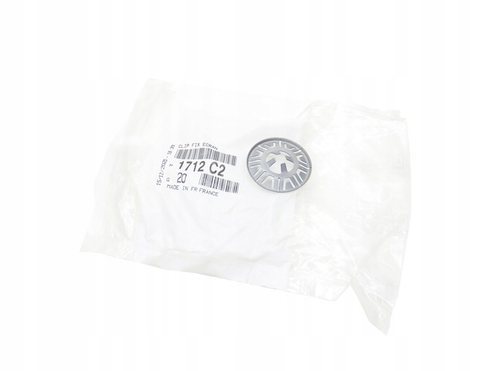 фото №1, Клипса защитные накладки termicznej выхлоп citroen berlingo c3 c4 ds3 ds5 оригинал