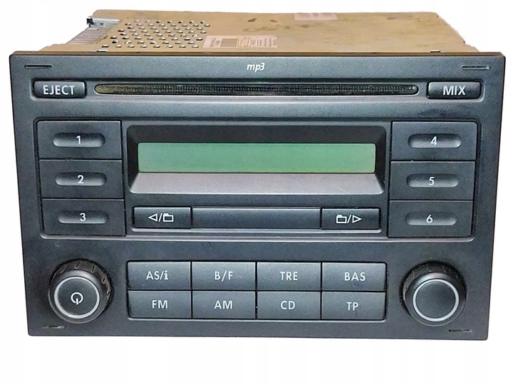 фото №1, Радіо rcd200 радіопрогравач 6q0035152e mp3 з код pin