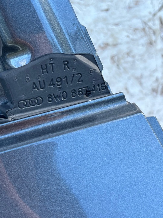фото №14, Двері праві задні зад audi a4 8w0 універсал