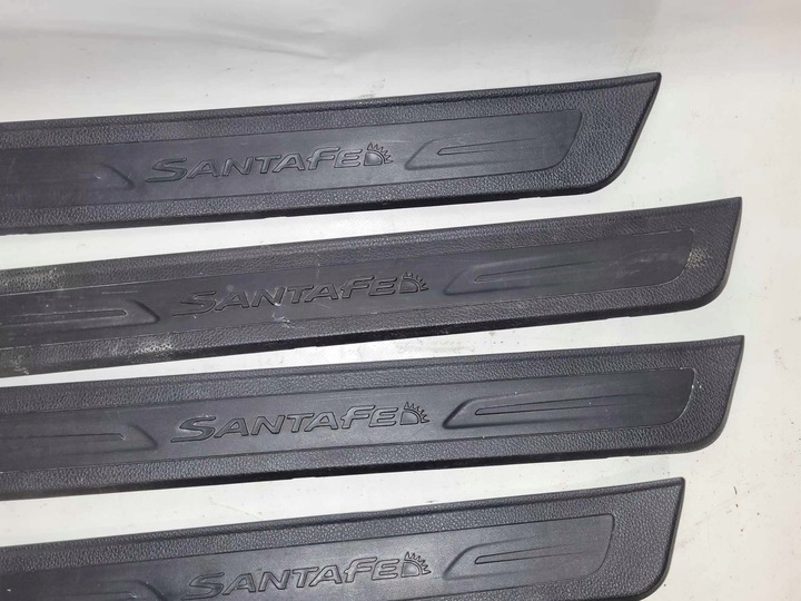 фото №2, Накладки порога пороговые hyundai santa fe iii grand