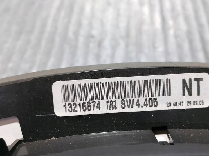 фото №8, Спідометр  opel astra h 13216674 1.8 16v