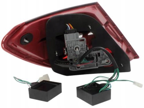 фото №7, Лампы задние led do mercedes w204 07-10 red smoke