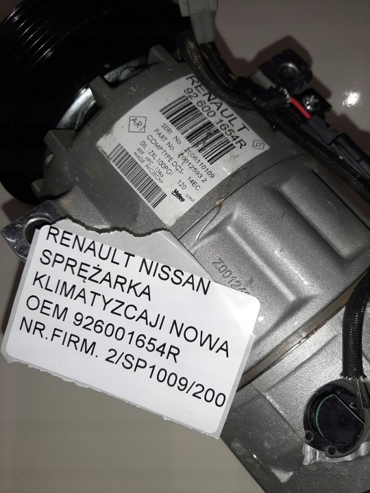 фото №8, Renault nissan dacia компрессор кондиционера a/c новая oem