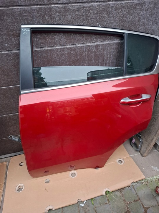 фото №9, Kia sportage iv 4 15- двері перед ліва зад ліві a0 червоний ліва сторона