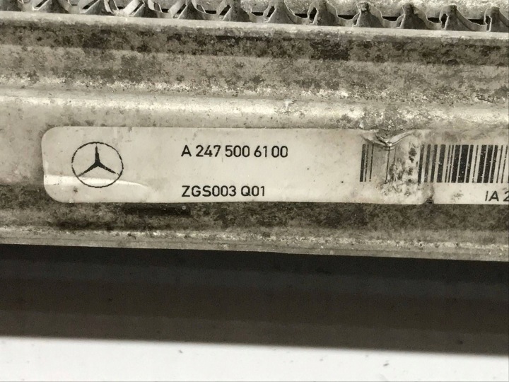 фото №13, Радиатор воздуха интеркулер mercedes w177 w247 w118 a2475006100