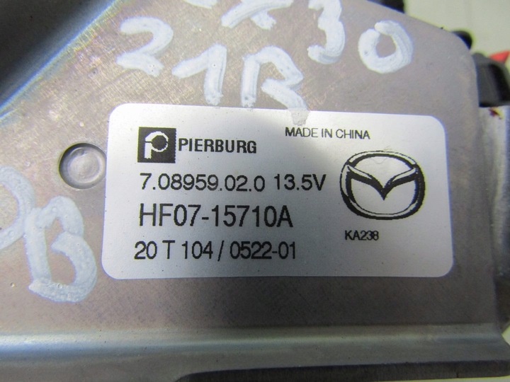 фото №7, Mazda cx-30 2.0 skyactiv-x 21r насос воды помпа hf07-15711 hf07-15710a