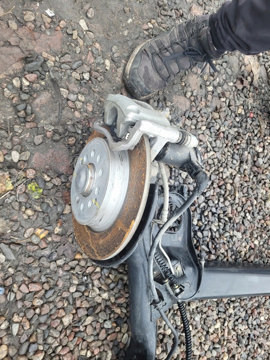 фото №5, Вісь зад задня балка підвішування mg zs рестайлінг