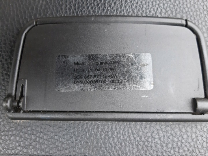 фото №9, Ролета багажника vw passat b6 універсал 3c9867871g