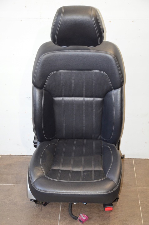 фото №9, Mercedes x166 gl сиденье 7 мест кожа чёрная комплект