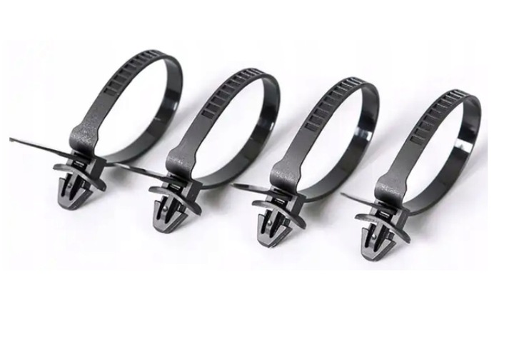 фото №4, Набор 60 хомутов хомут хомуты зажимная kabla з kołkiem trytytka размеры