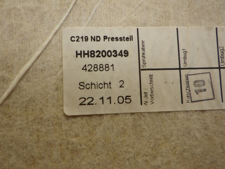 фото №13, Mercedes w219 cls стеля стеля сірий