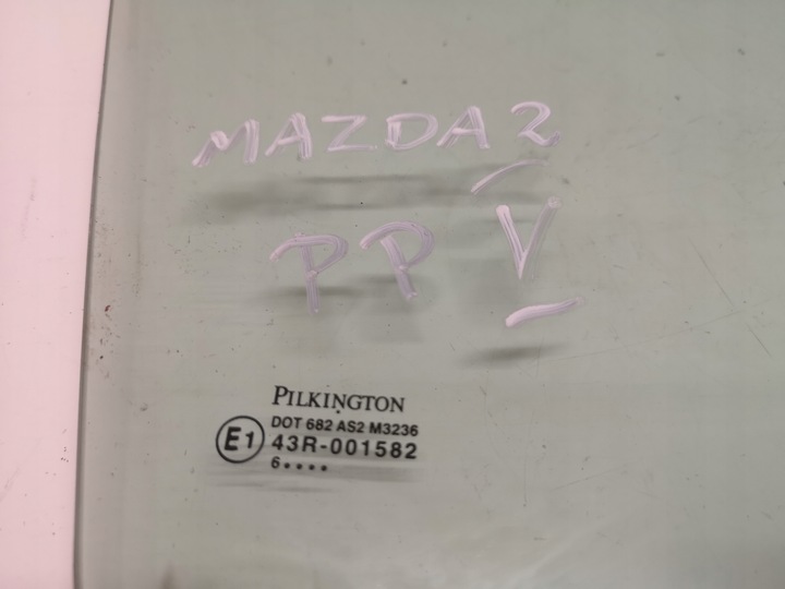 фото №5, Mazda 2 ii 02-07 стекло з дверь правый перед