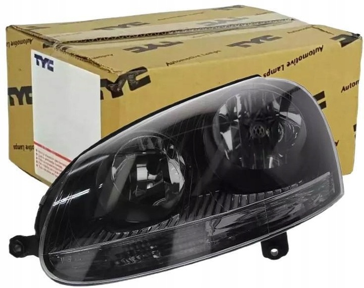 фото №16, Tyc vw golf v jetta фара лампа перед левая правая набор 03-10
