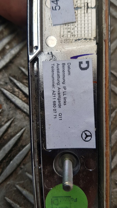 фото №8, Mercedes w211 listwwa декоративная dekor панели