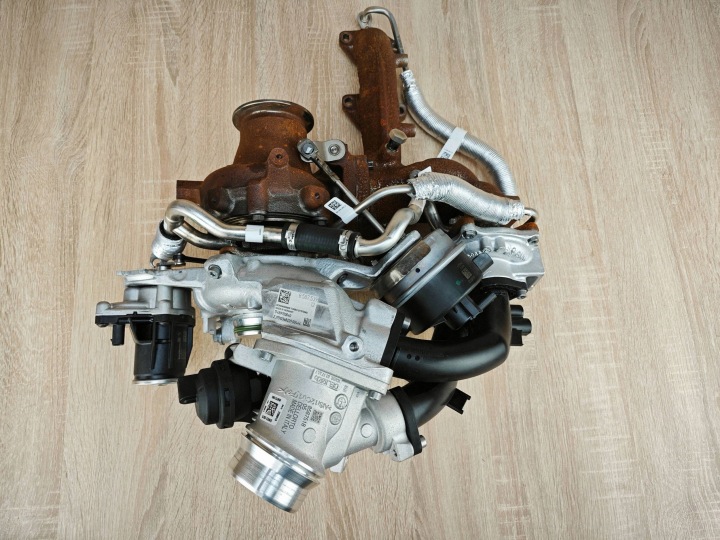 фото №10, Оригинальная турбонагнетатель biturbo bmw 2.0d g02 g26 g20 8591886 8587539 16km