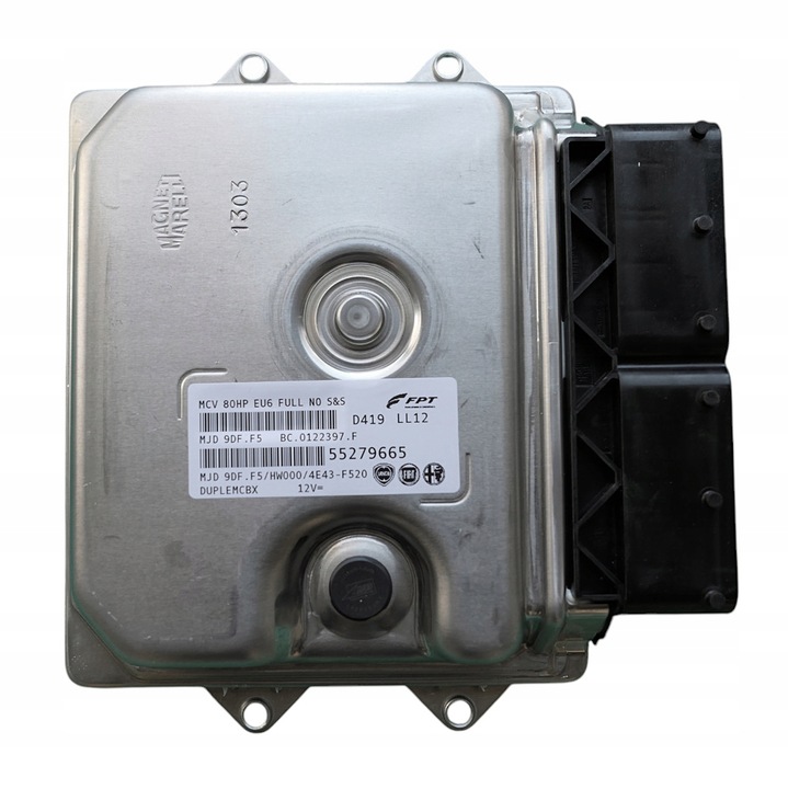 фото №1, Блок керування двигуна peugeot bipper 1.3 hdi 55279665 mjd9dff5 програмування
