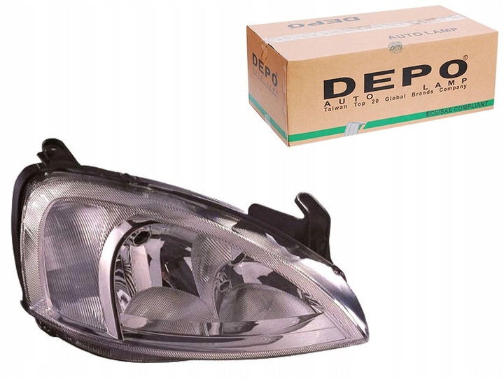 фото №1, Фара opel combo corsa c h7 00- pr, kierunkows