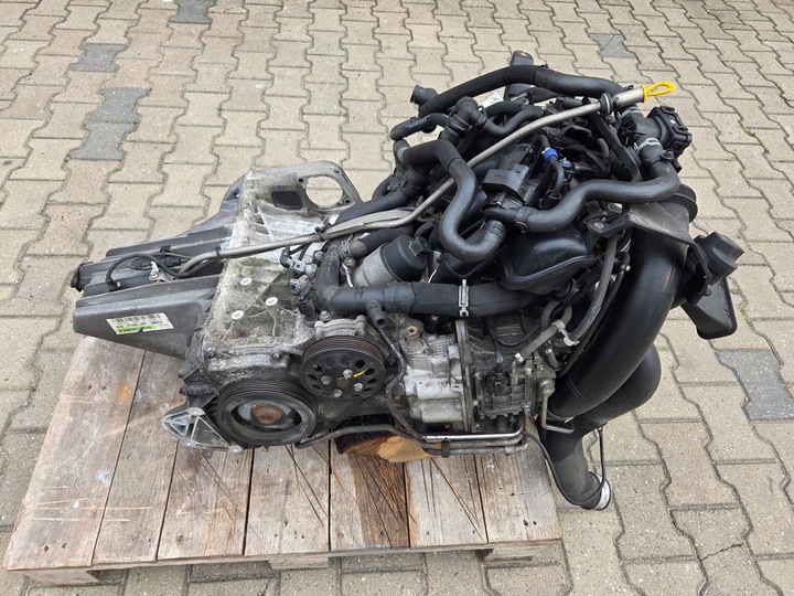 фото №7, Mercedes w169 w245 двигатель 2.0turbo 193ps 266980 турбонагнетатель катализатор