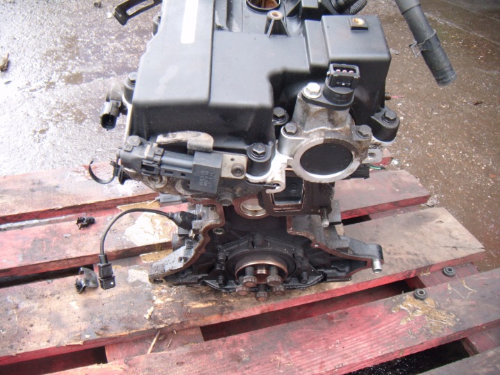 фото №8, Kia rio ii 2 05 - 11 1.6 16v бензин двигатель голый стойка код g4ed