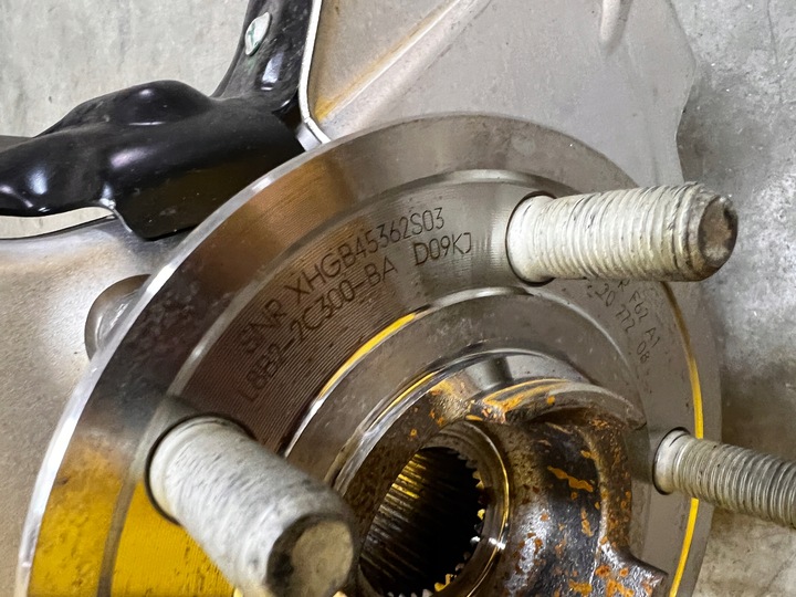 фото №10, Поворотный кулак ступица датчик abs перед правые land rover defender ii l663