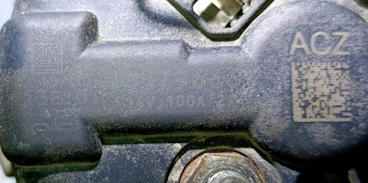 фото №6, Opel astra j a16let генератор acz 13579666