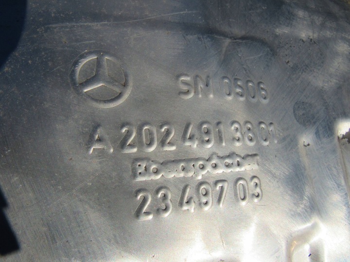 фото №7, Глушитель конечный выхлоп mercedes-benz c w202 202 a2024913801