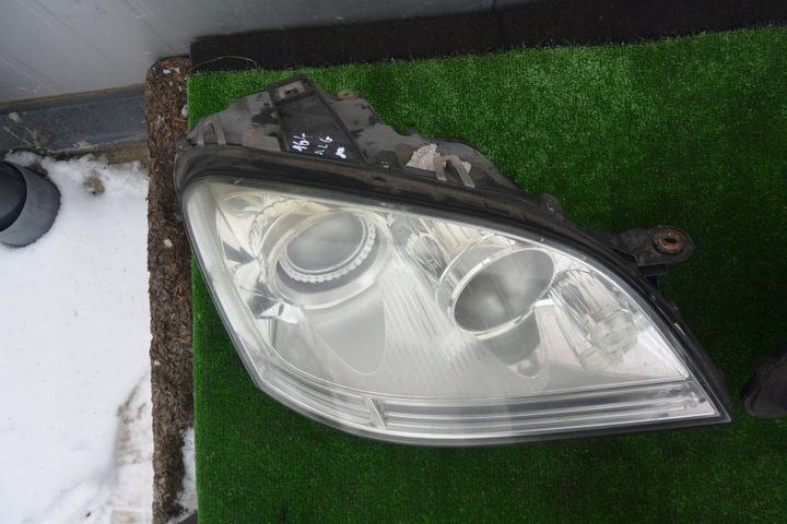 фото №6, Mercedes ml w164 лампа левая правая перед ксенон kpl
