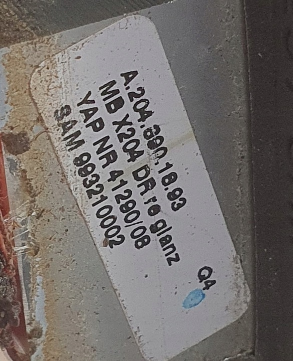 фото №10, Рейлінги дахові mercedes glk x204 a2048901893 пара