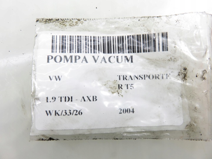 фото №8, Насос вакуум vw transporter t5 1.9 tdi 038145209p