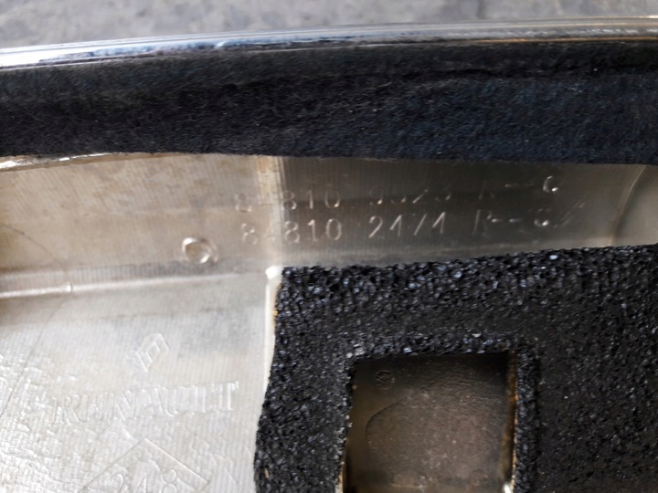 фото №12, 848109523r накладка кришки хром renault scenic iii