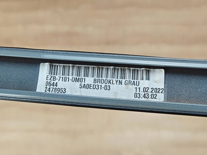 фото №10, Оригінальна планка накладка дахова ліва bmw g26 7491409 c4p brooklyn 21km